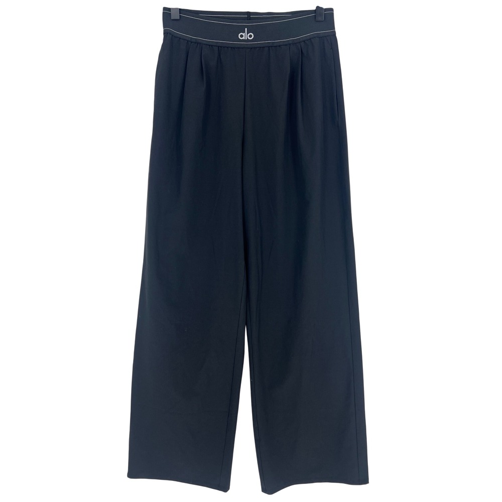 Alo Yoga Suit Up Trouser Regular Black Size Medium - Picture 4 of 10